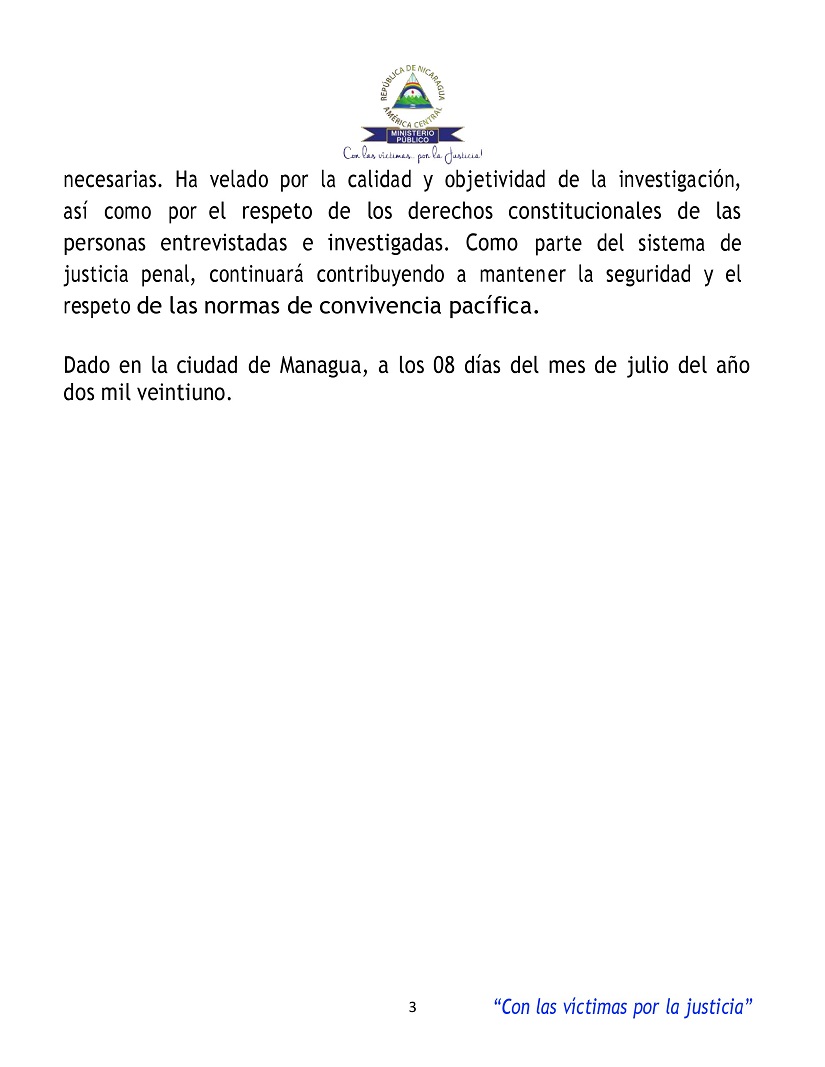 COMUNICADO